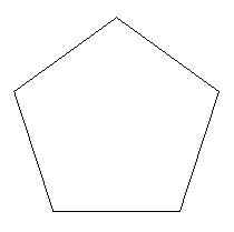正5角形を作図