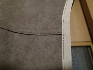 人工皮革の縫い合わせ方法