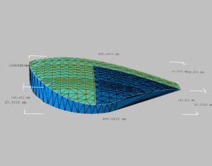 3D-CADでカバンの型紙を製作